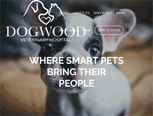 Tablet Screenshot of dogwooddvms.com
